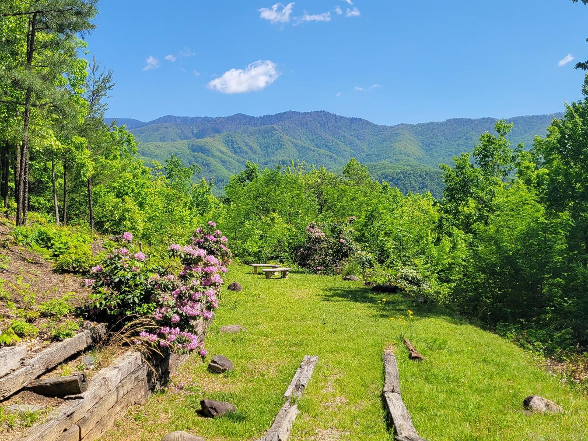 Real Log Cabin With Amazing Views, Hot Tub, Sauna, Games Gatlinburg Eksteriør billede